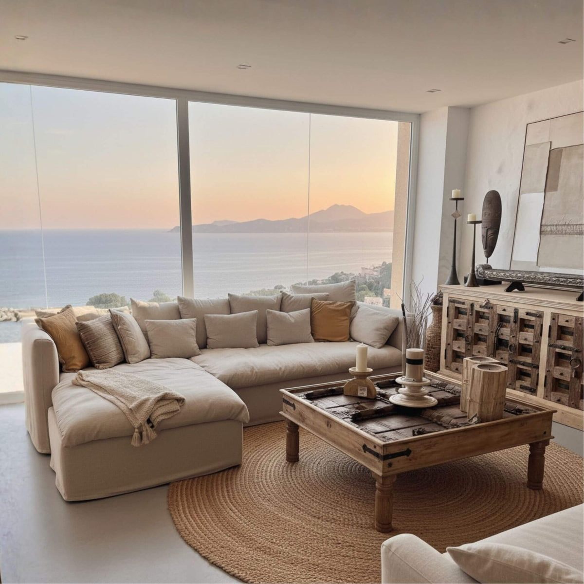 CALA BIANCA CHAISE LONGUE SOFA