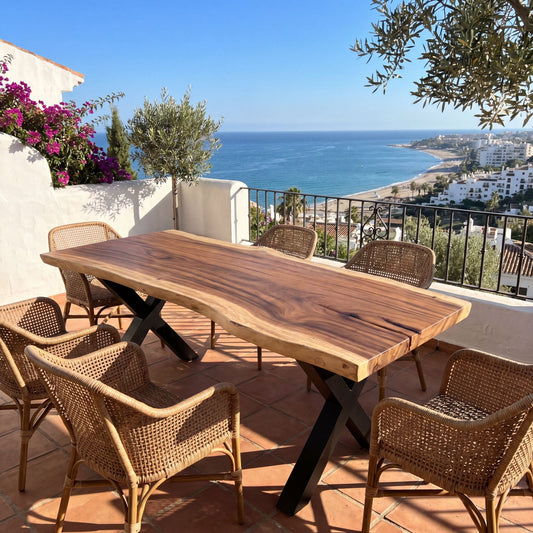 MAKAI SOLID SUAR WOOD DINING TABLE