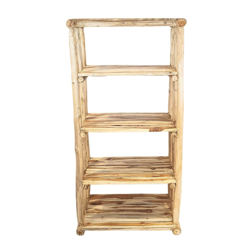 MORIOKA TEAK BRANCH BOOK CASE | 80X55X163CM