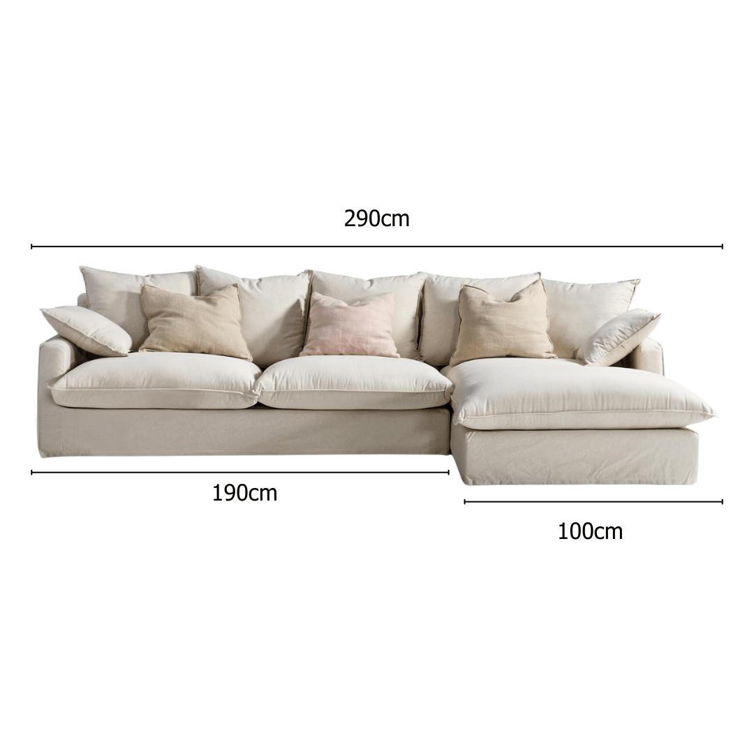 SICILIA CHAISE LONGUE SOFA