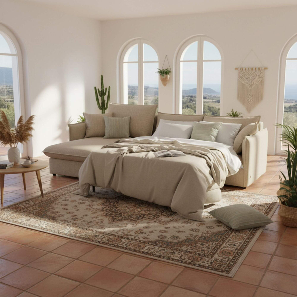 SICILIA CHAISE LONGUE SOFA BED